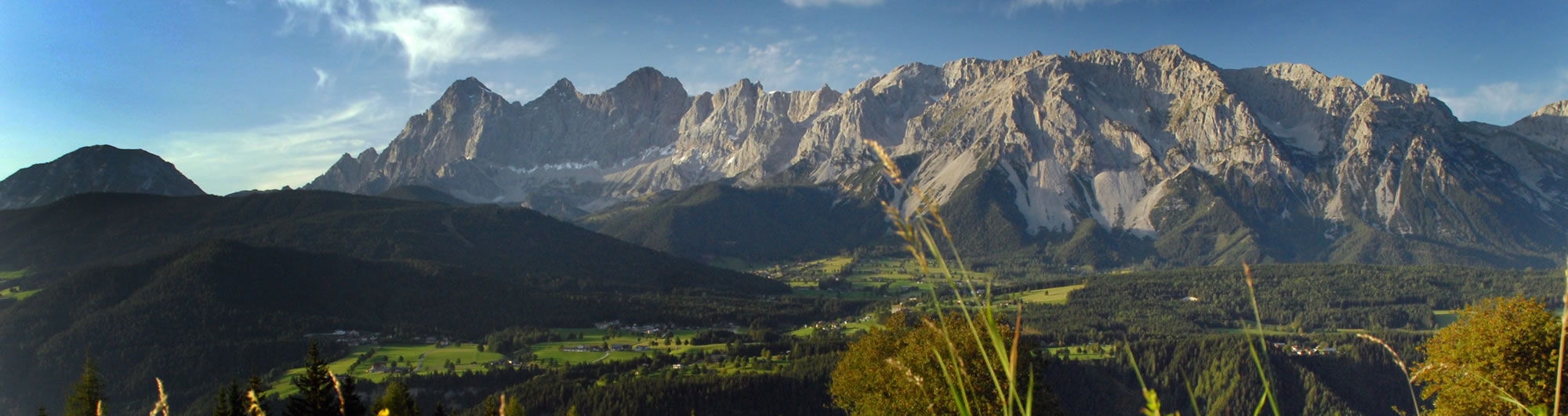Das Dachsteinmassiv in der Steiermark