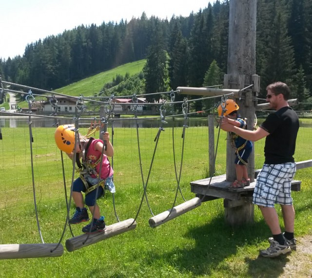 Kletterpark für Groß und Klein in Ramsau am Dachstein