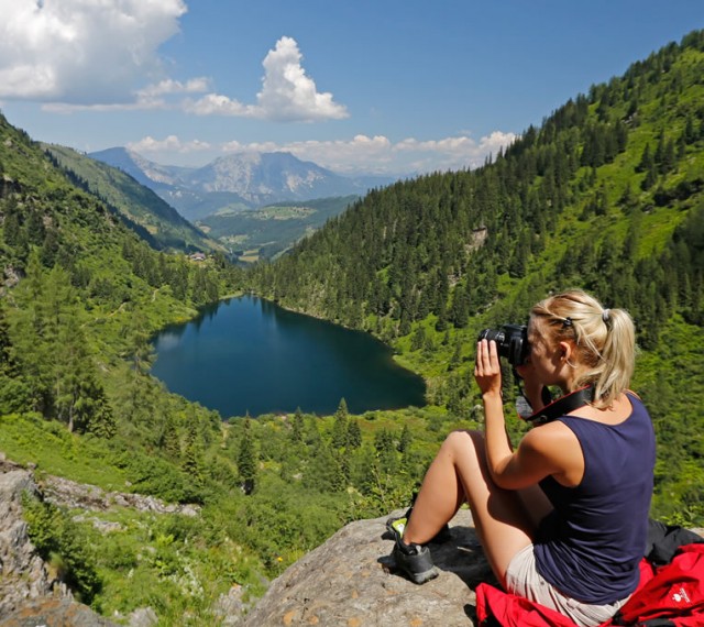 Traumhafte Bergpanoramen in der einzigartigen Bergwelt der Schladminger Tauern und Dachsteingebirge