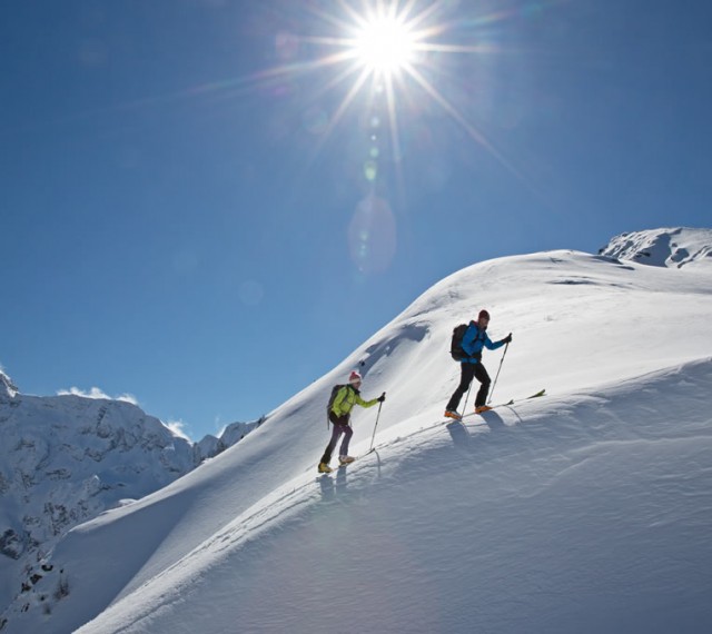 Geführte Skitouren abseits der Pisten