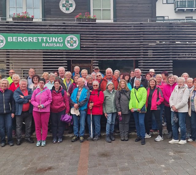 Ausflug BRK Spiegelau im Hotel Restaurant Pariente in Rohrmoos Schladming