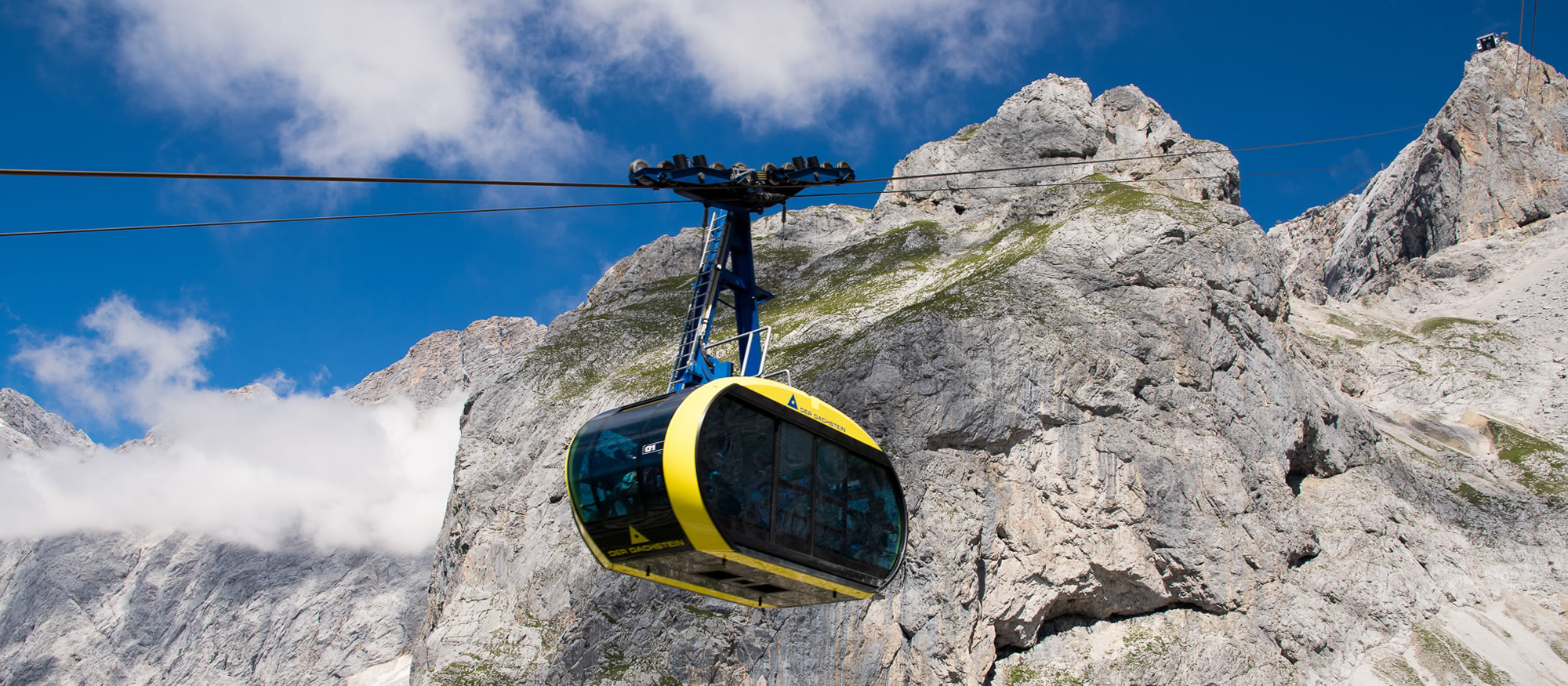 Die Dachstein Gondel im Sommer
