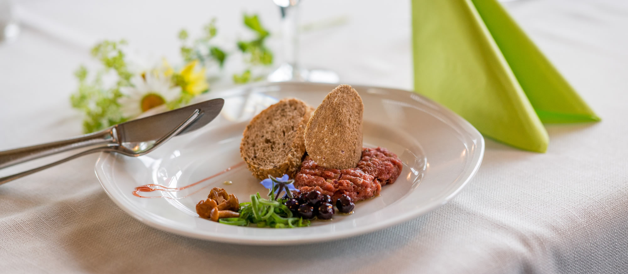 Heimische Köstlichkeiten im Restaurant Pariente in Rohrmoos-Schladming