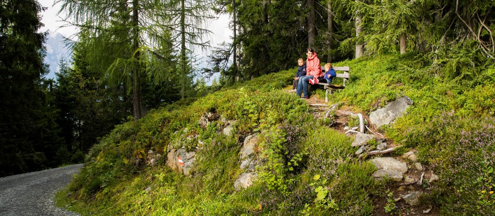 Wandern mit der Familie in Rohrmoos bei Schladming
