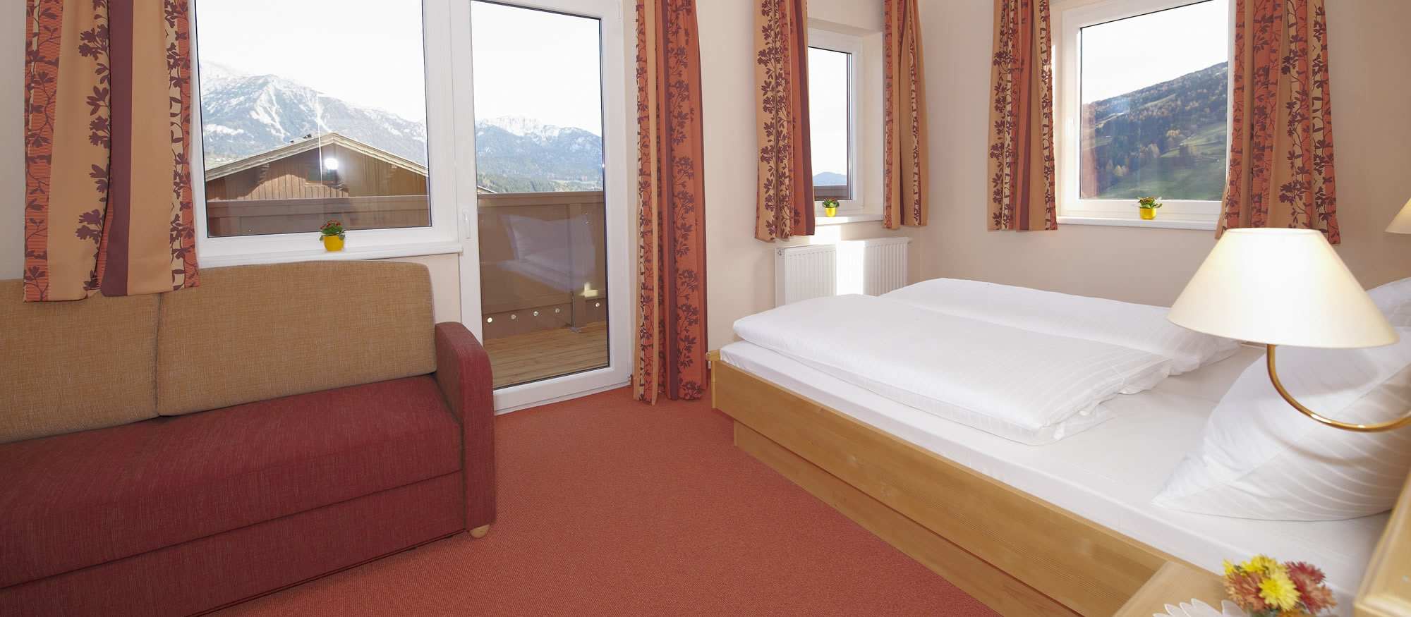 Doppelzimmer im Hotel Pariente in Rohrmoos bei Schladming