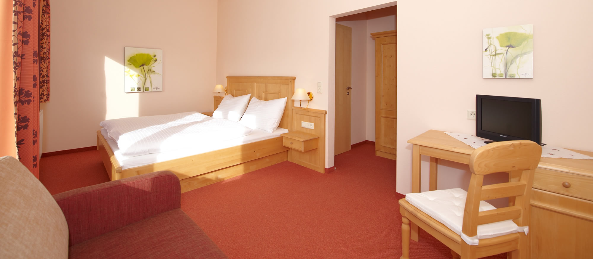 Doppelzimmer im ***S Hotel Pariente in Rohrmoos bei Schladming