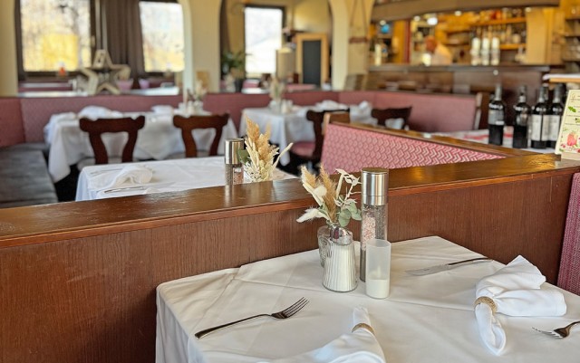 Gedeckter Tisch à la carte Restaurant Pariente in Rohrmoos Schladming